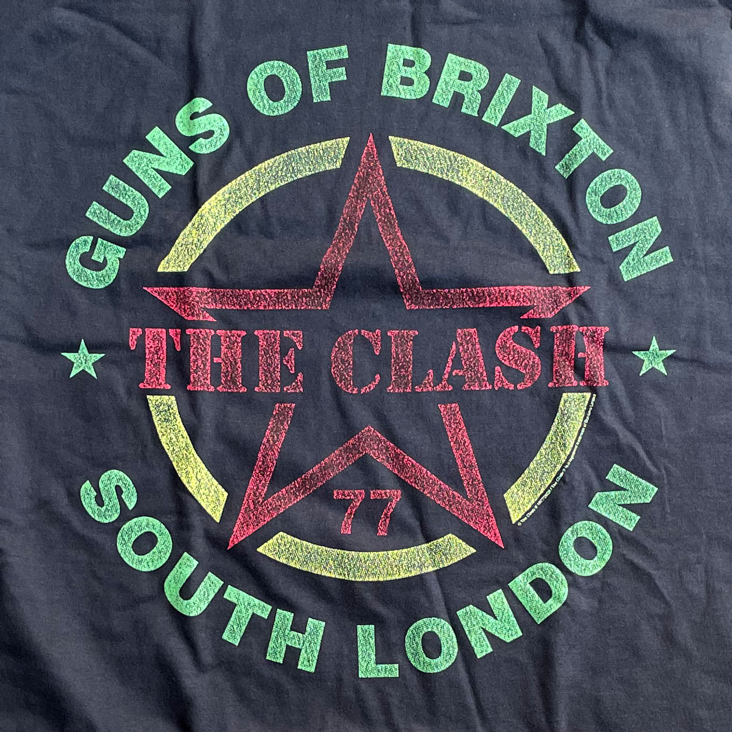 THE CLASH Tシャツ GUNS OF BRIXTON
