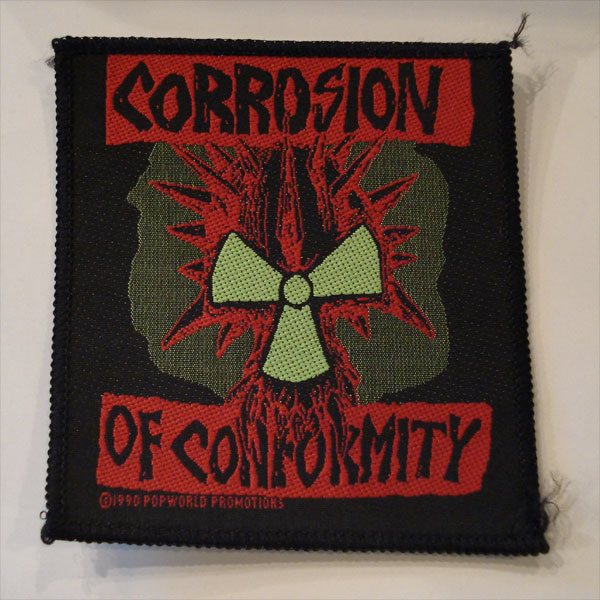 Corrosion of conformity DEADSTOCK刺繍ワッペン