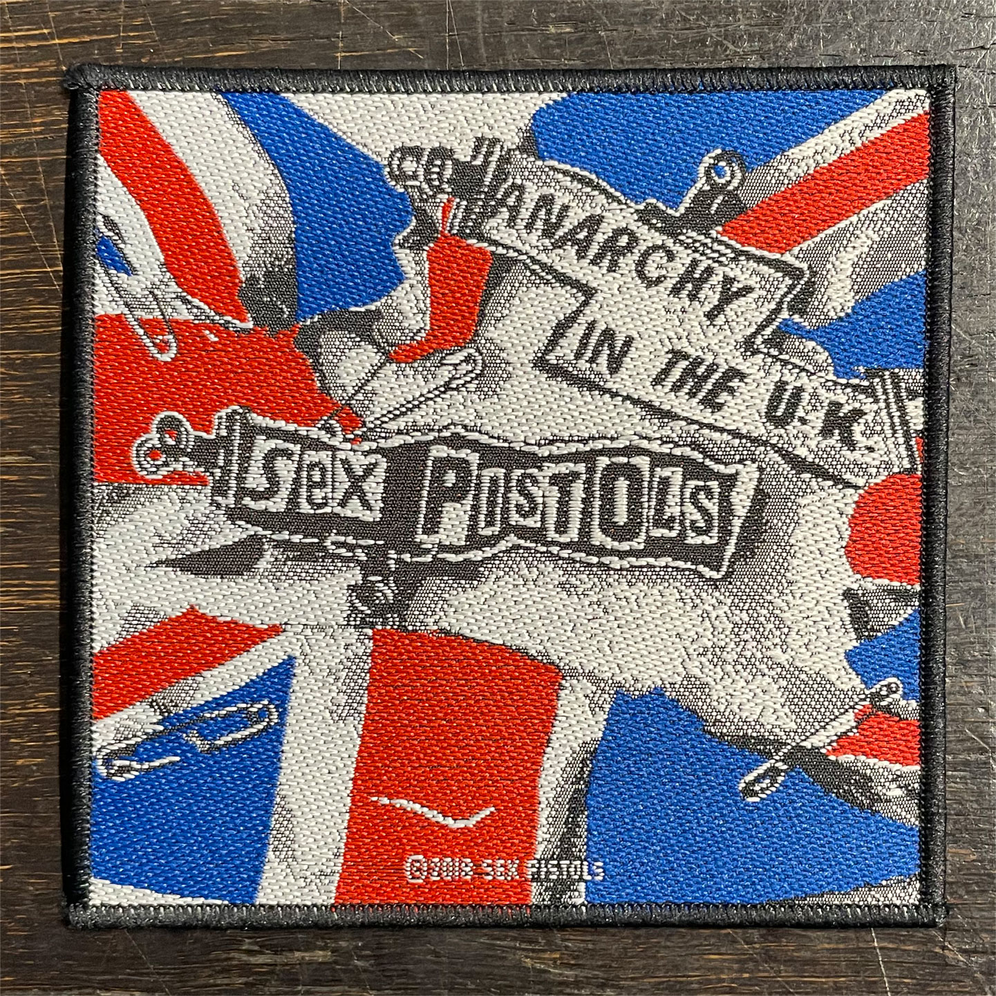 SEX PISTOLS 刺繍ワッペン ANARCHY IN THE U.K.