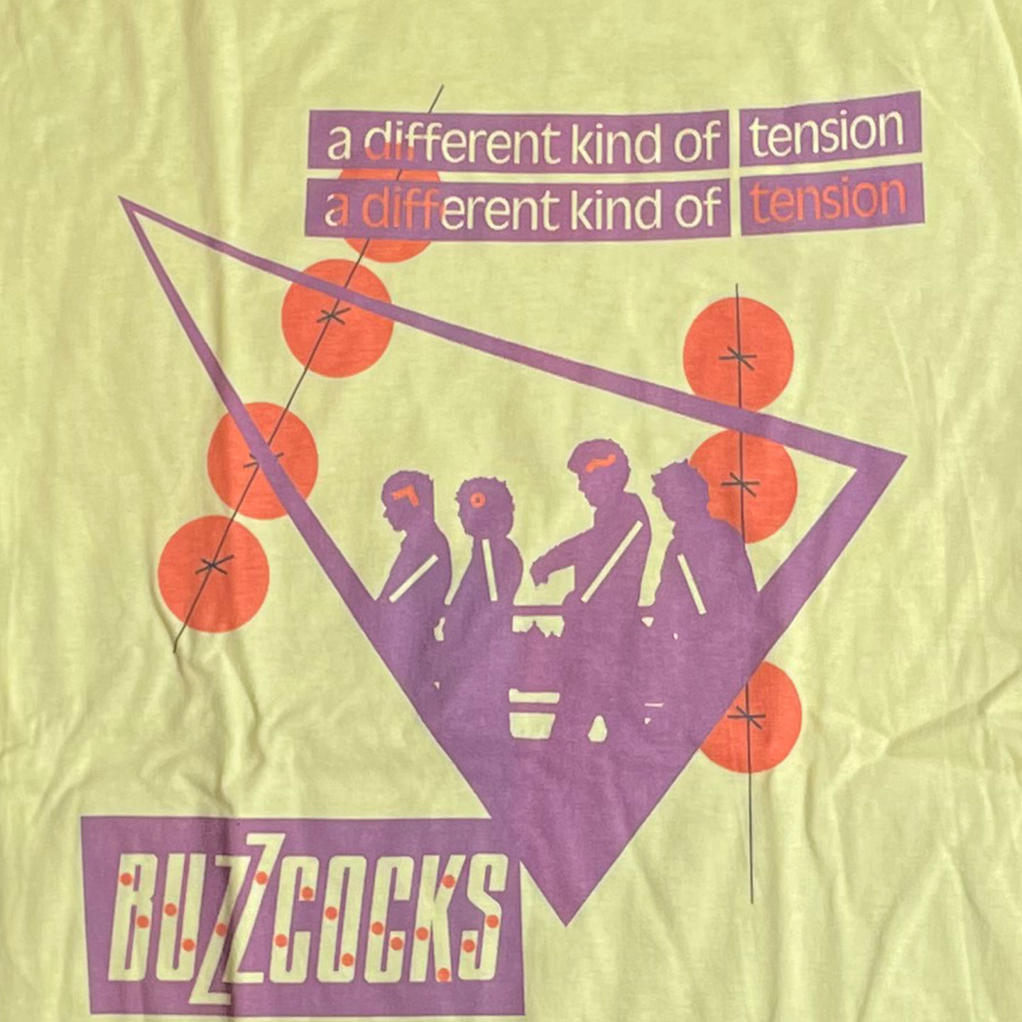 BUZZCOCKS Tシャツ A Different Kind Of Tension