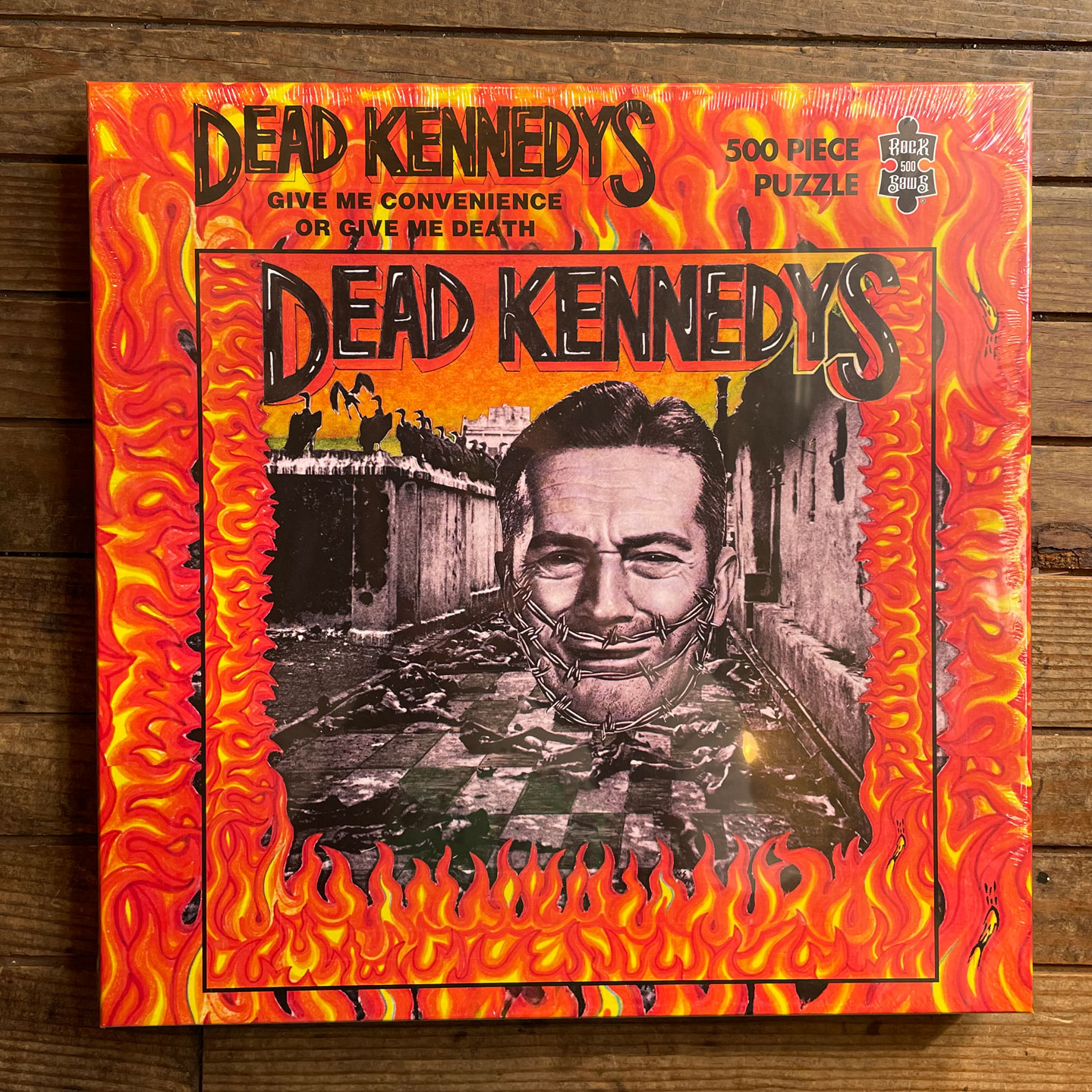 DEAD KENNEDYS RAMONES 500ピース パズル GIVE ME CONVENIENCE OR GIVE ME DEATH