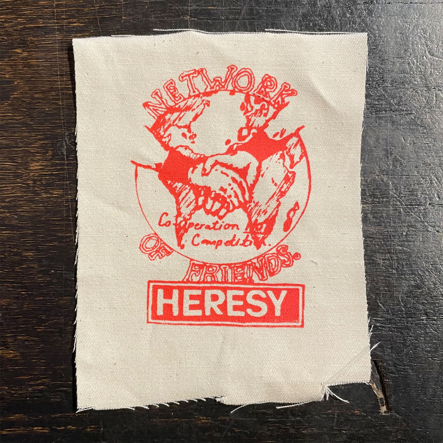 HERESY PATCH NETWORK OF FRIENDS