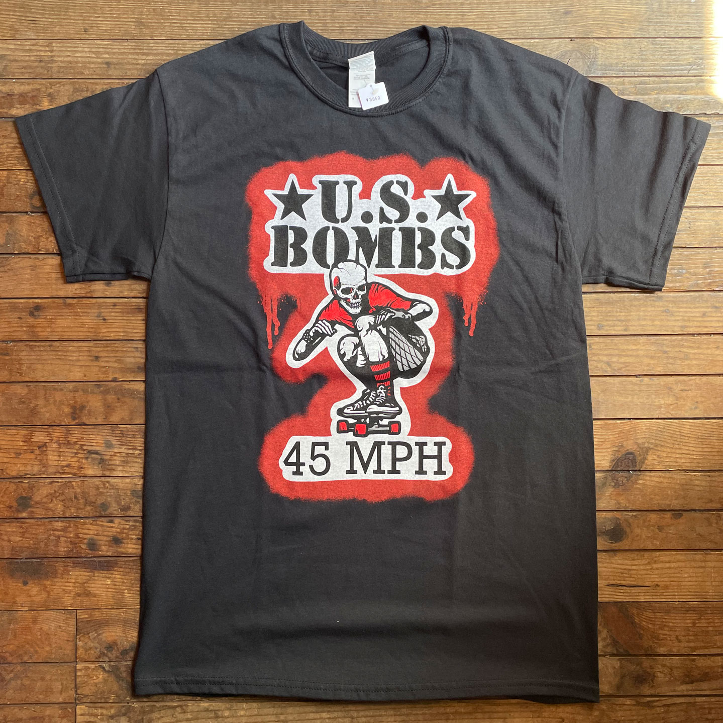US BOMBS Tシャツ 45MPH オフィシャル