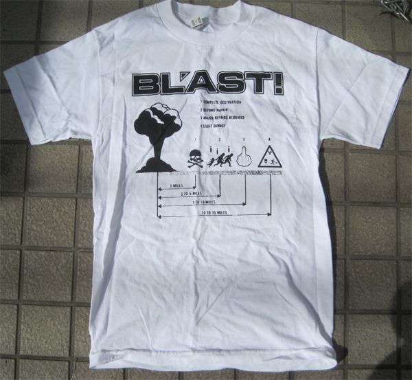 BL'AST! Tシャツ COMPLETE DESTRUCTION