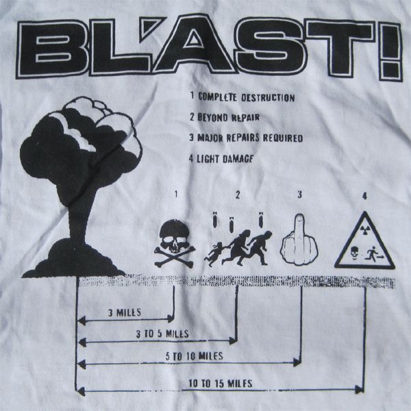 BL'AST! Tシャツ COMPLETE DESTRUCTION