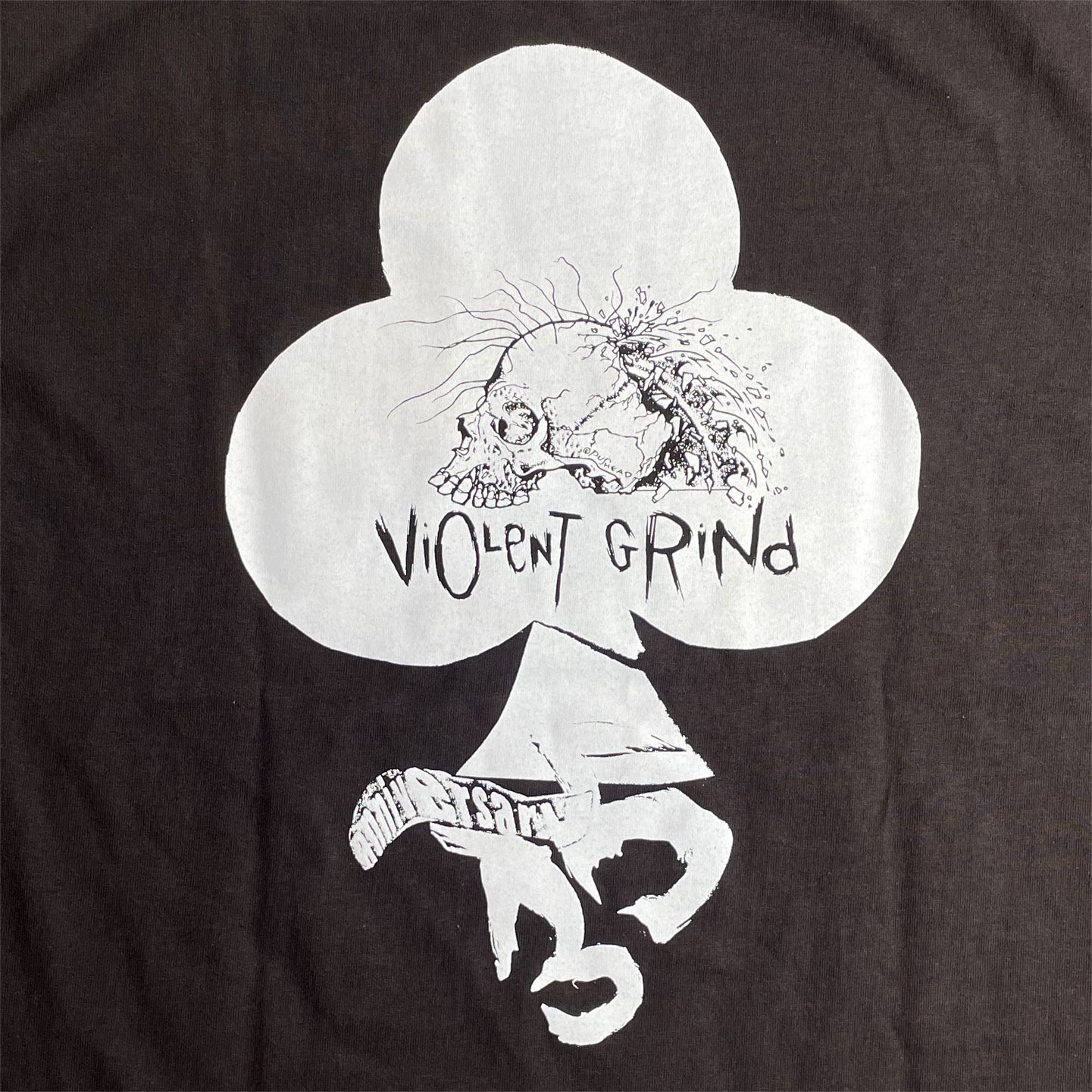 VIOLENT GRIND Tシャツ 35th WHITE