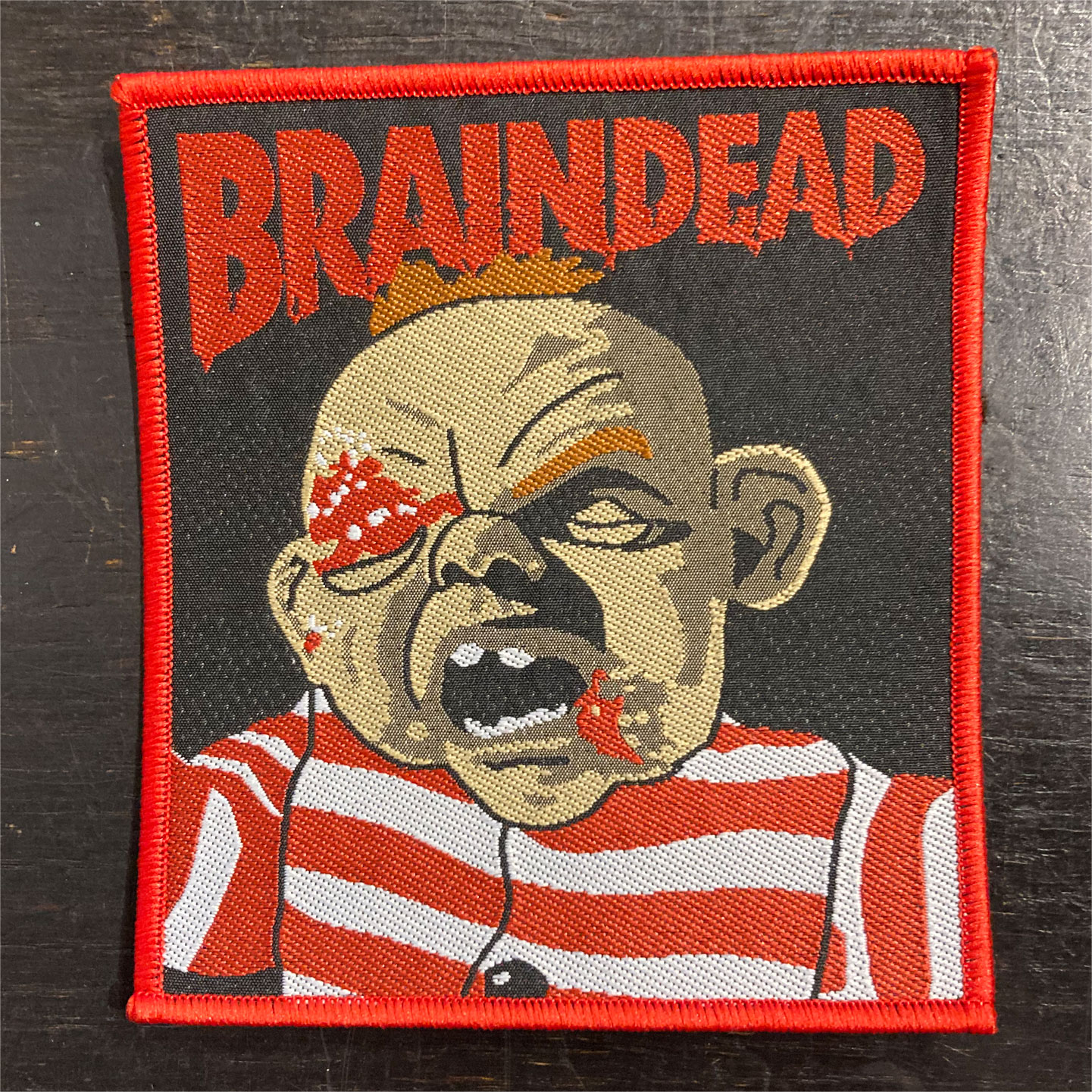 BRAINDEAD 刺繍ワッペン