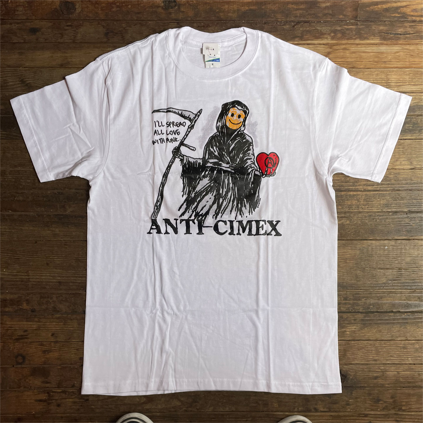 ANTI CIMEX Tシャツ Reaper