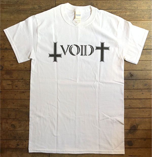 VOID Tシャツ TWO SIDE SPLIT WHITE OFFICIAL!