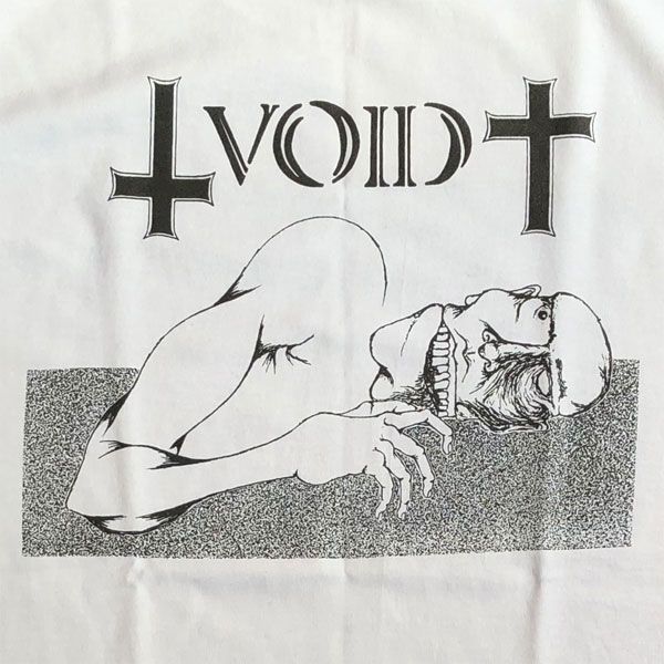 VOID Tシャツ TWO SIDE SPLIT WHITE OFFICIAL!