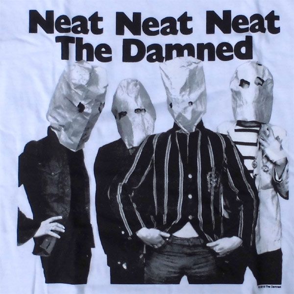 THE DAMNED Tシャツ NEAT NEAT NEAT