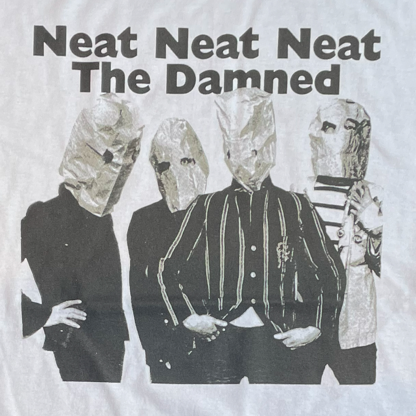 THE DAMNED Tシャツ NEAT NEAT NEAT オフィシャル！
