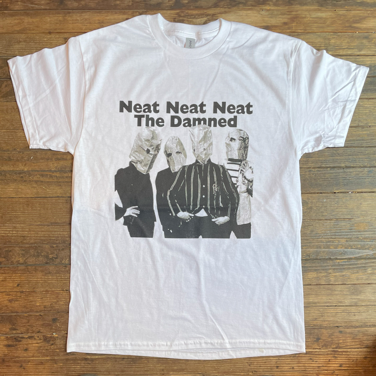 THE DAMNED Tシャツ NEAT NEAT NEAT オフィシャル！