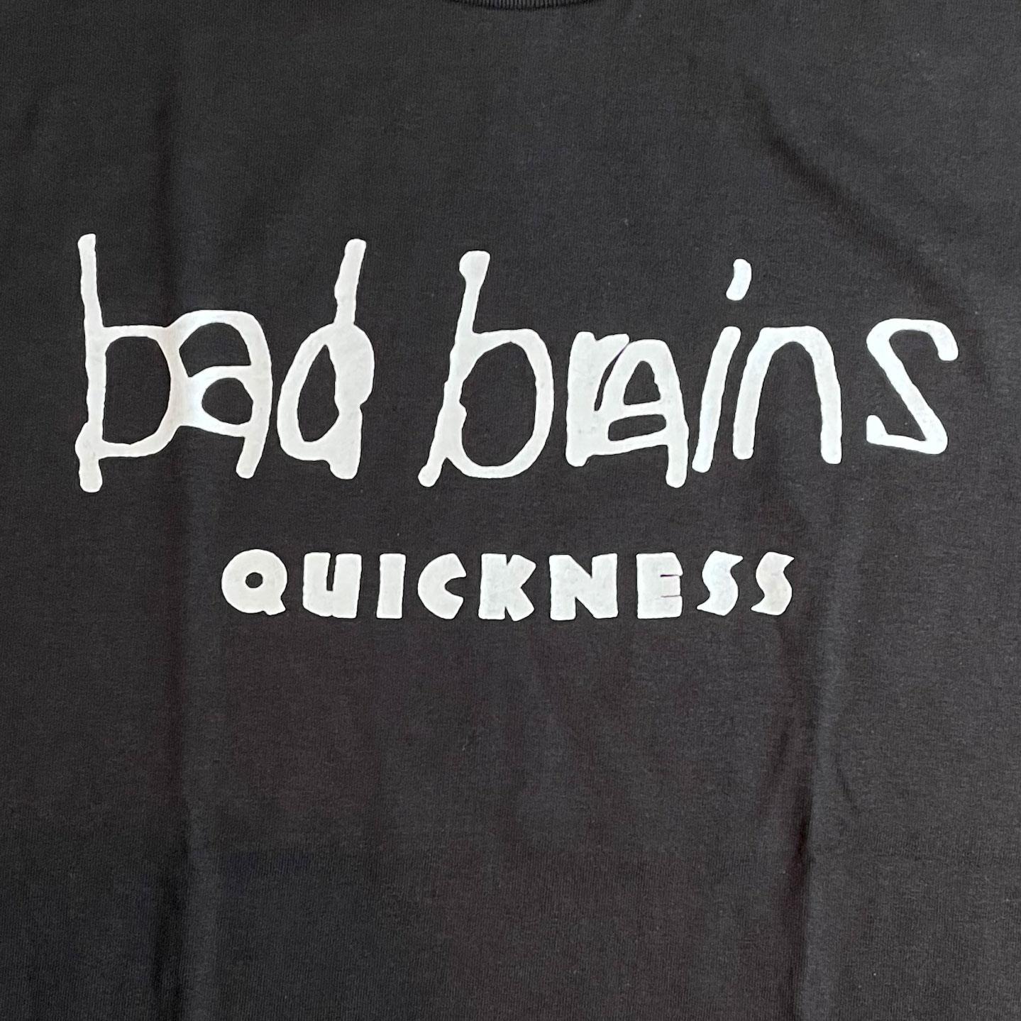 BAD BRAINS Tシャツ QUICKNESS LOGO