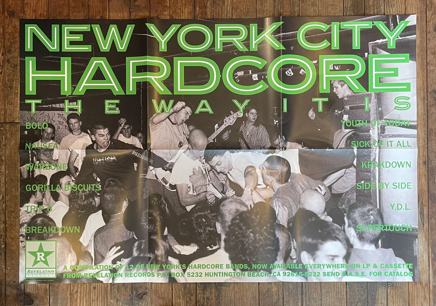 NEW YORK CITY HARDCORE / THE WAY IT IS ポスター