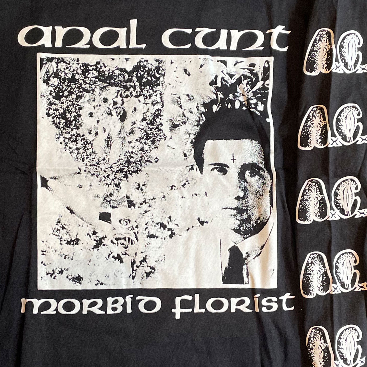 ANAL CUNT ロングスリーブTシャツ MORBID FLORIST