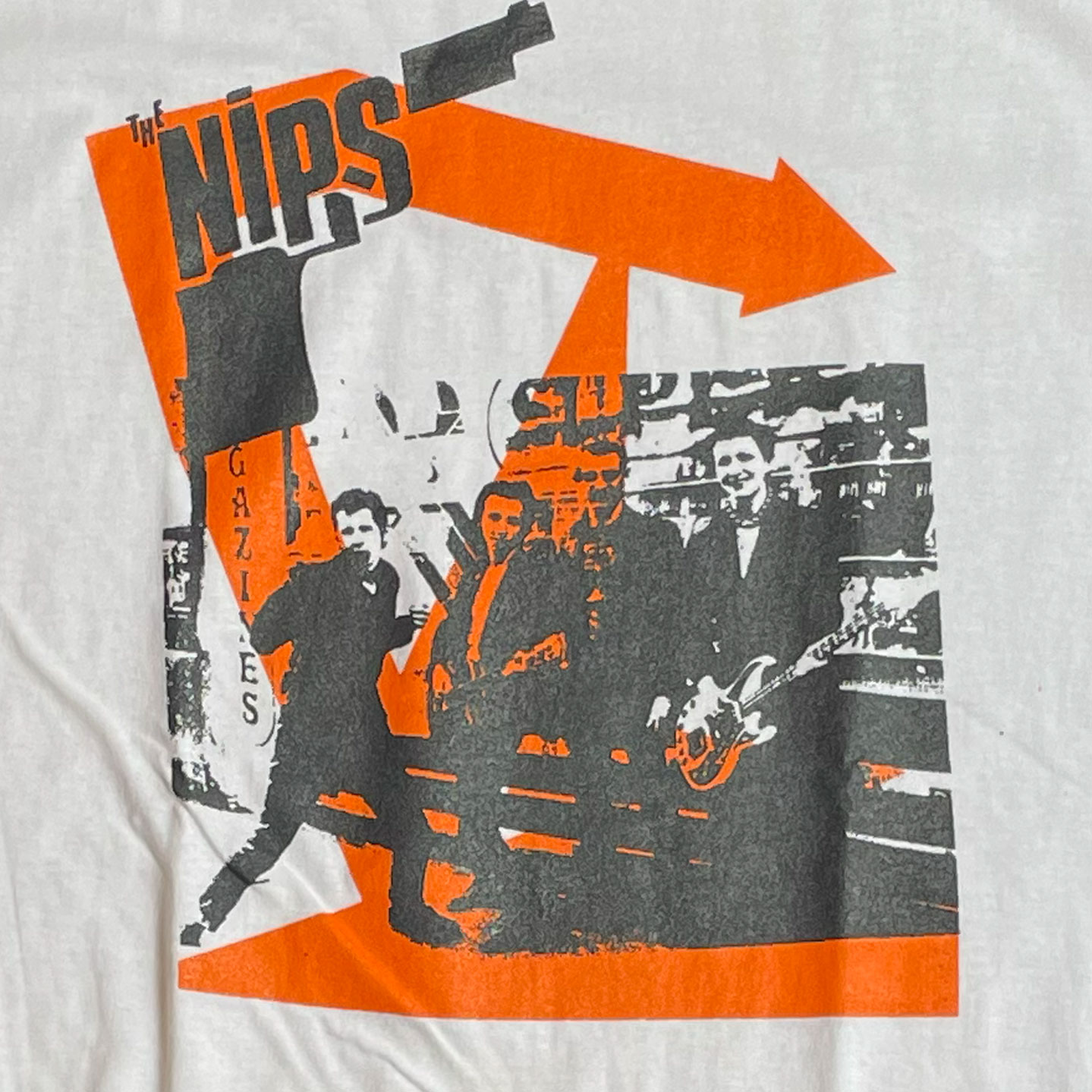 Nipple Erectors(THE NIPS) Tシャツ PHOTO