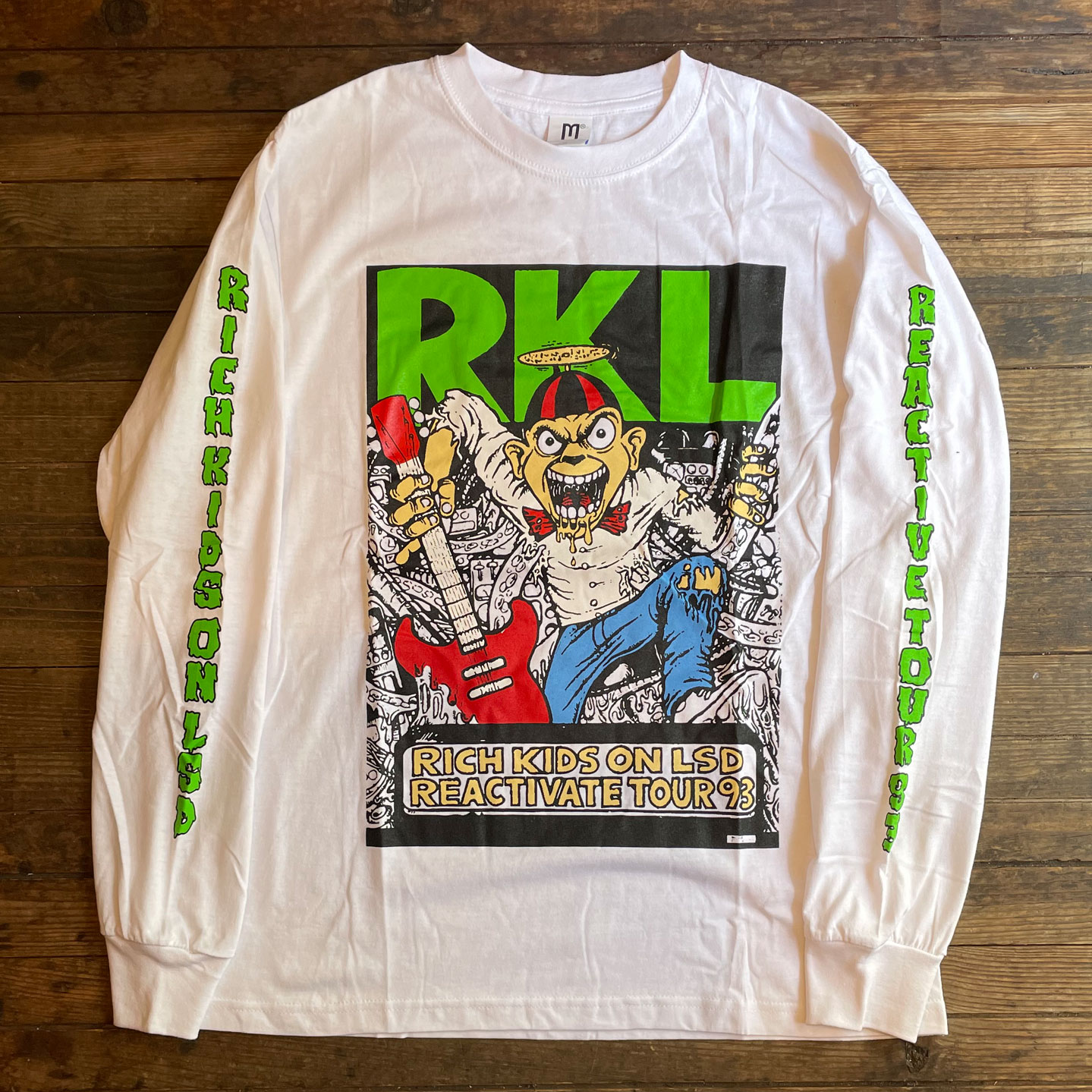90年代　RICH KIDS ON LSD (RKL) Tシャツ ツアーTシャツ