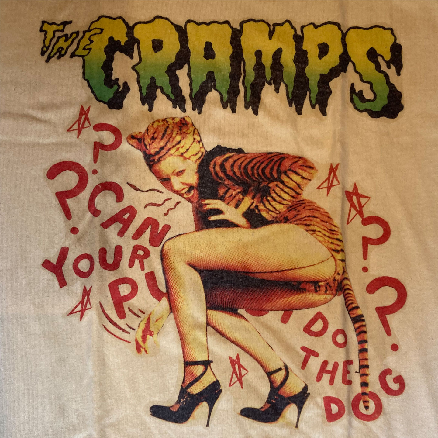 USED! THE CRAMPS Tシャツ