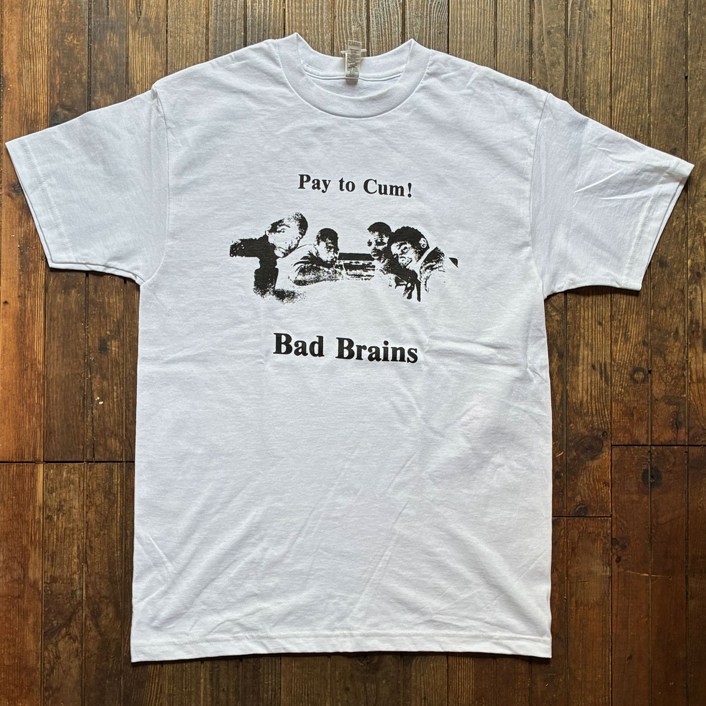 BAD BRAINS Tシャツ Pay to cum!