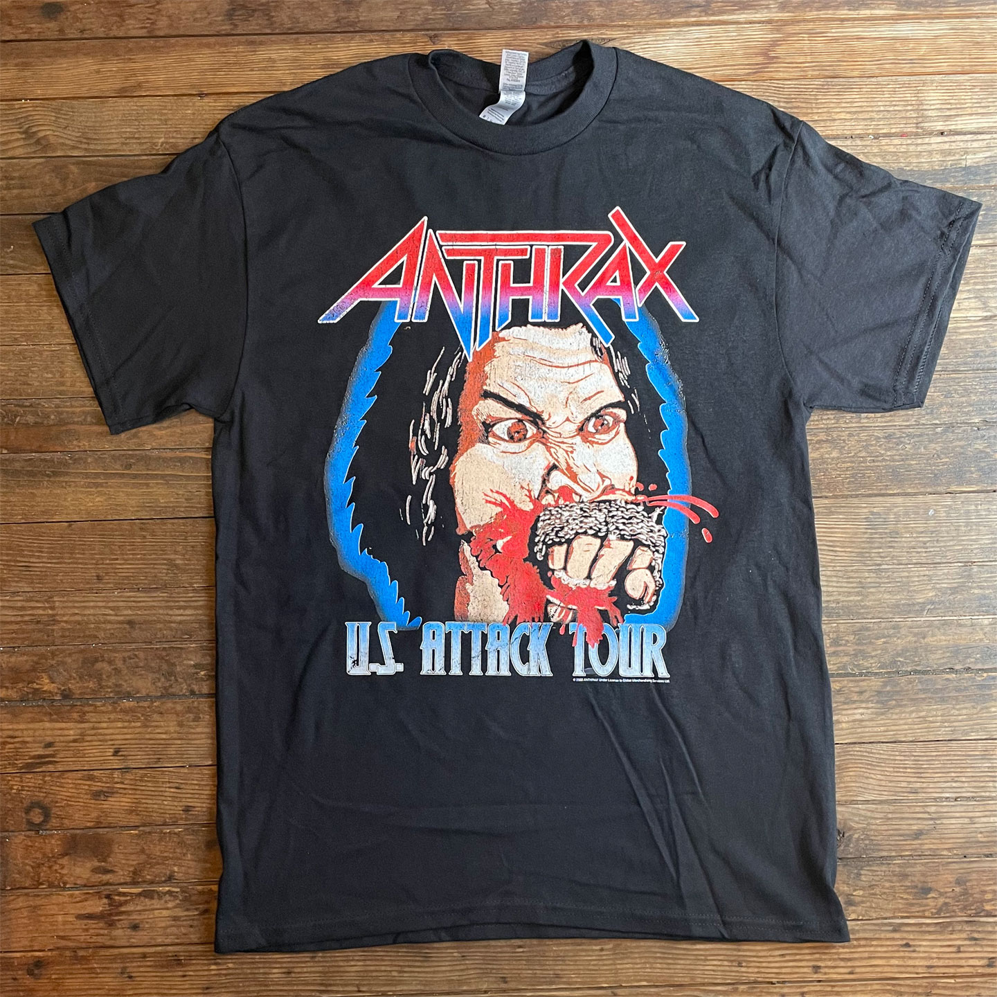 ANTHRAX Tシャツ US ATTACK TOUR オフィシャル！ 