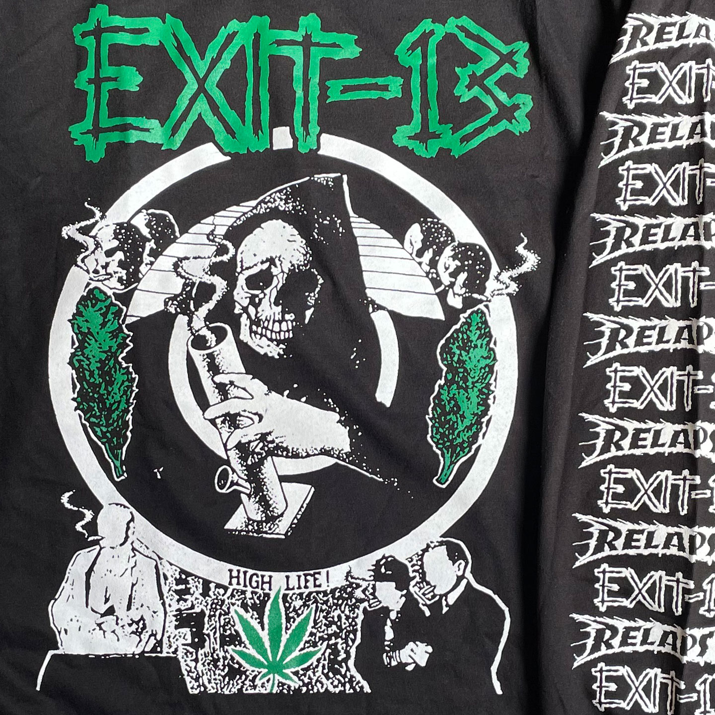 EXIT-13 ロングスリーブTシャツ HIGH LIFE