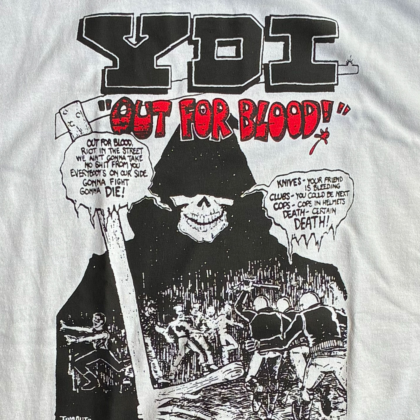 YDI Tシャツ OUT FOR BLOOD