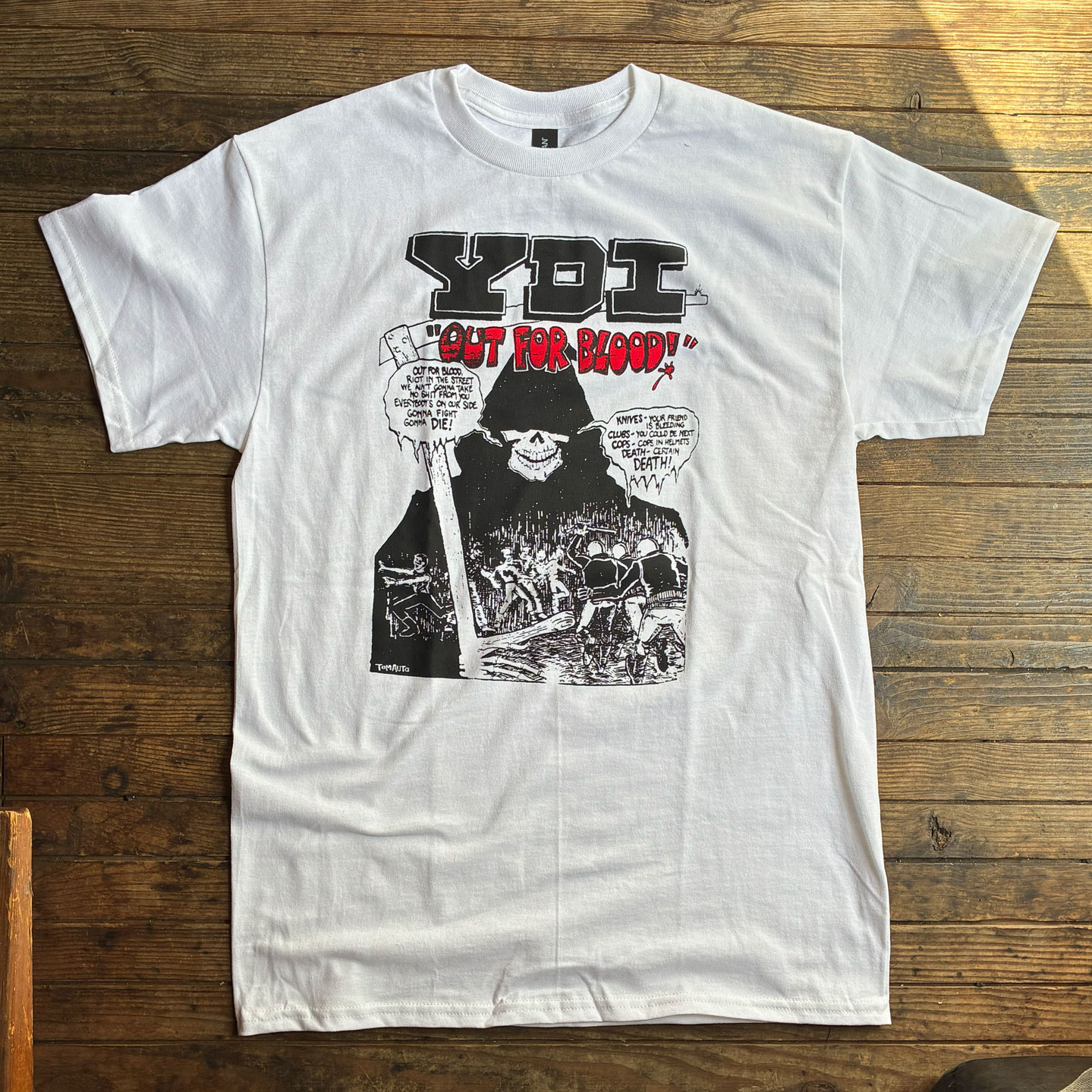 YDI Tシャツ OUT FOR BLOOD