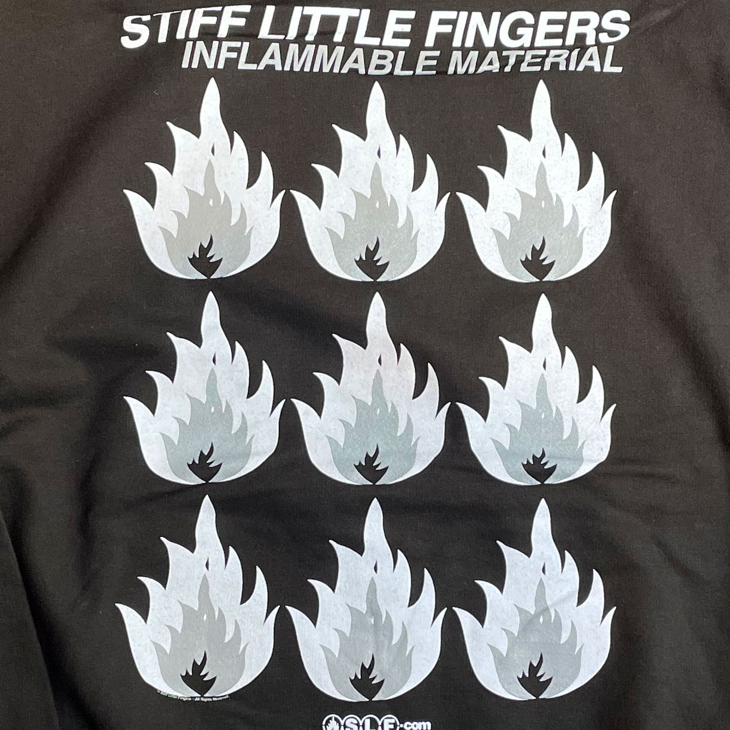 STIFF LITTLE FINGERS パーカー INFLAMMABLE MATERIAL OFFICIAL!!