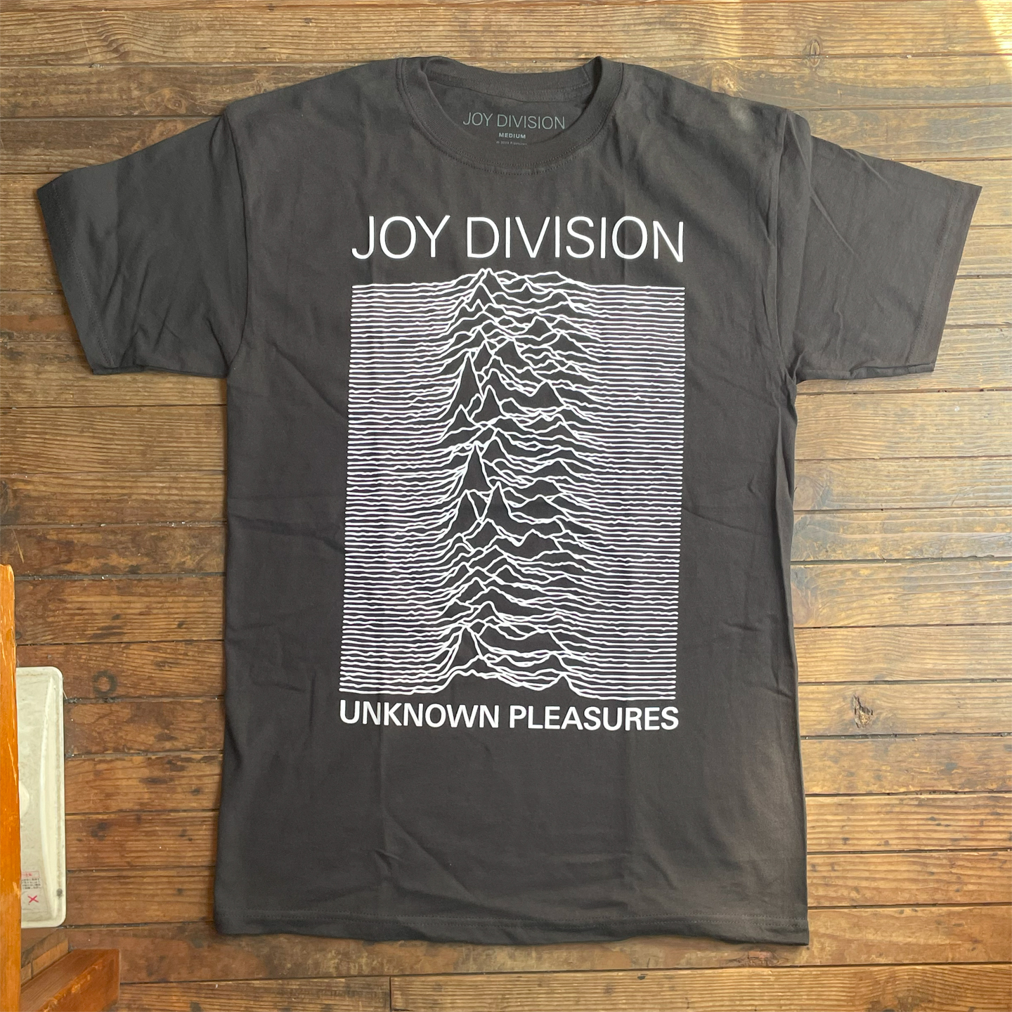 JOY DIVISION Tシャツ UNKNOWN PLEASURES BLACK オフィシャル