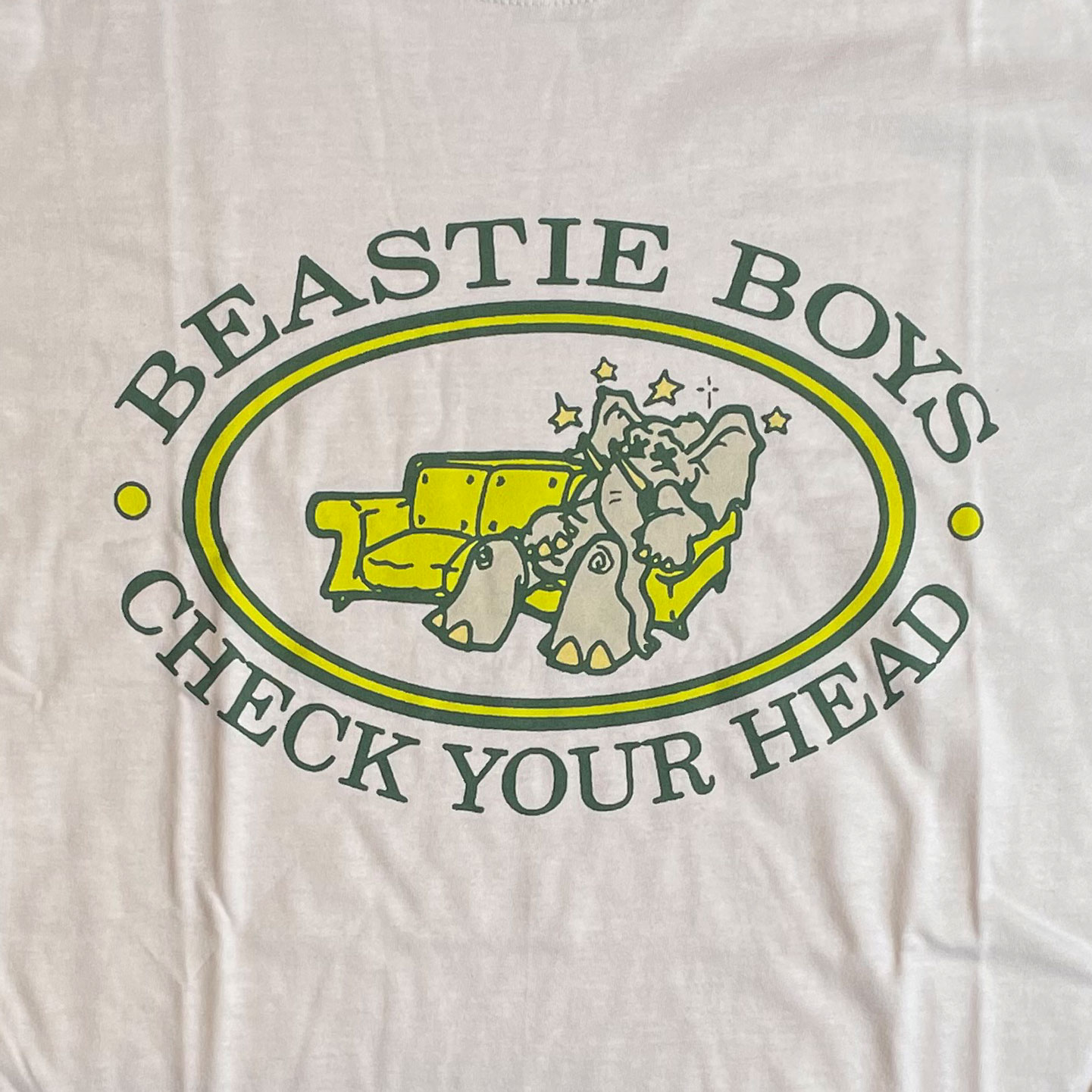BEASTIE BOYS Tシャツ CHECK YOUR HEAD 2 オフィシャル!!!!!