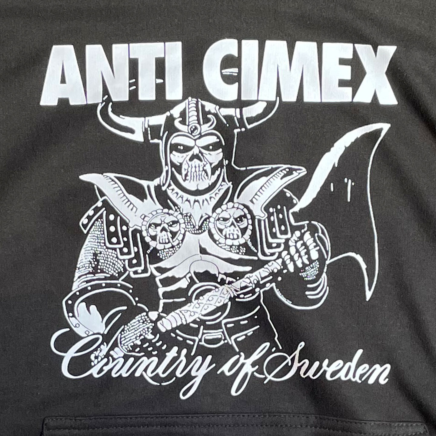 ANTI CIMEX パーカー COUNTRY OF SWEDEN