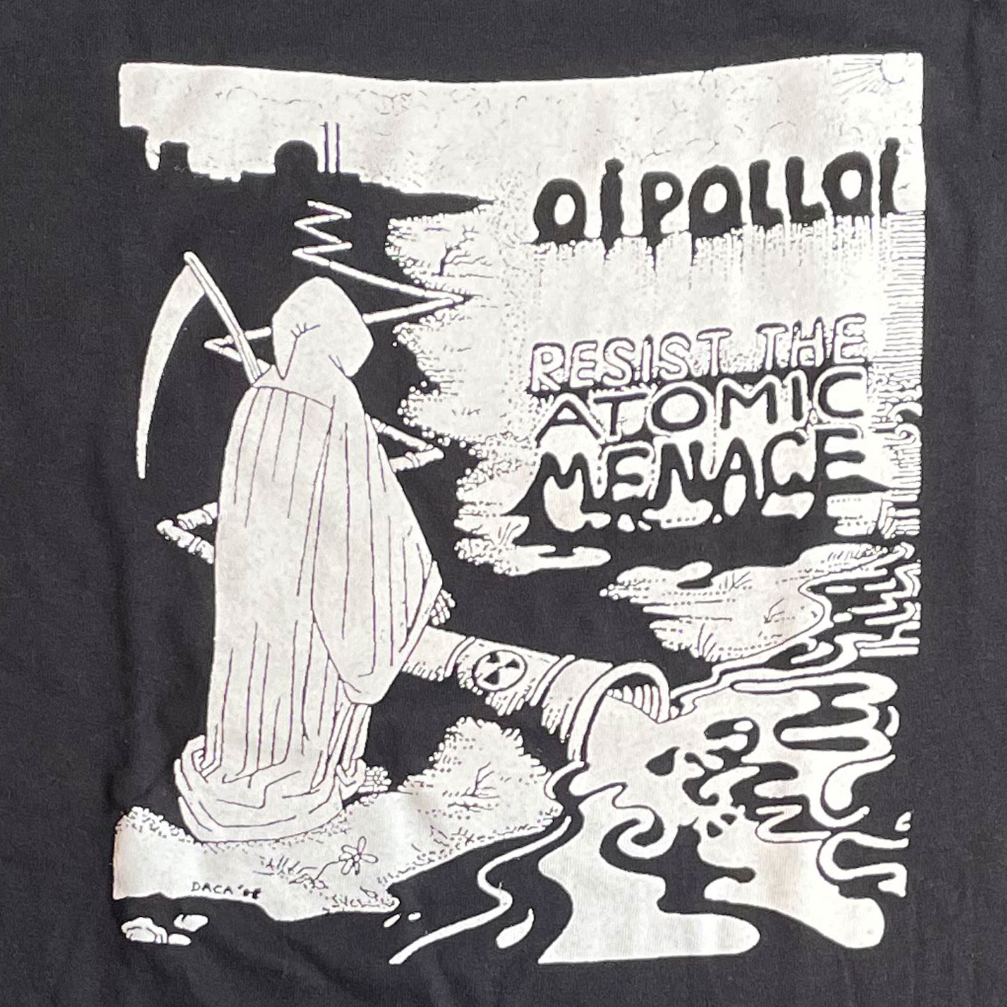 OI POLLOI Tシャツ Resist The Atomic Menace