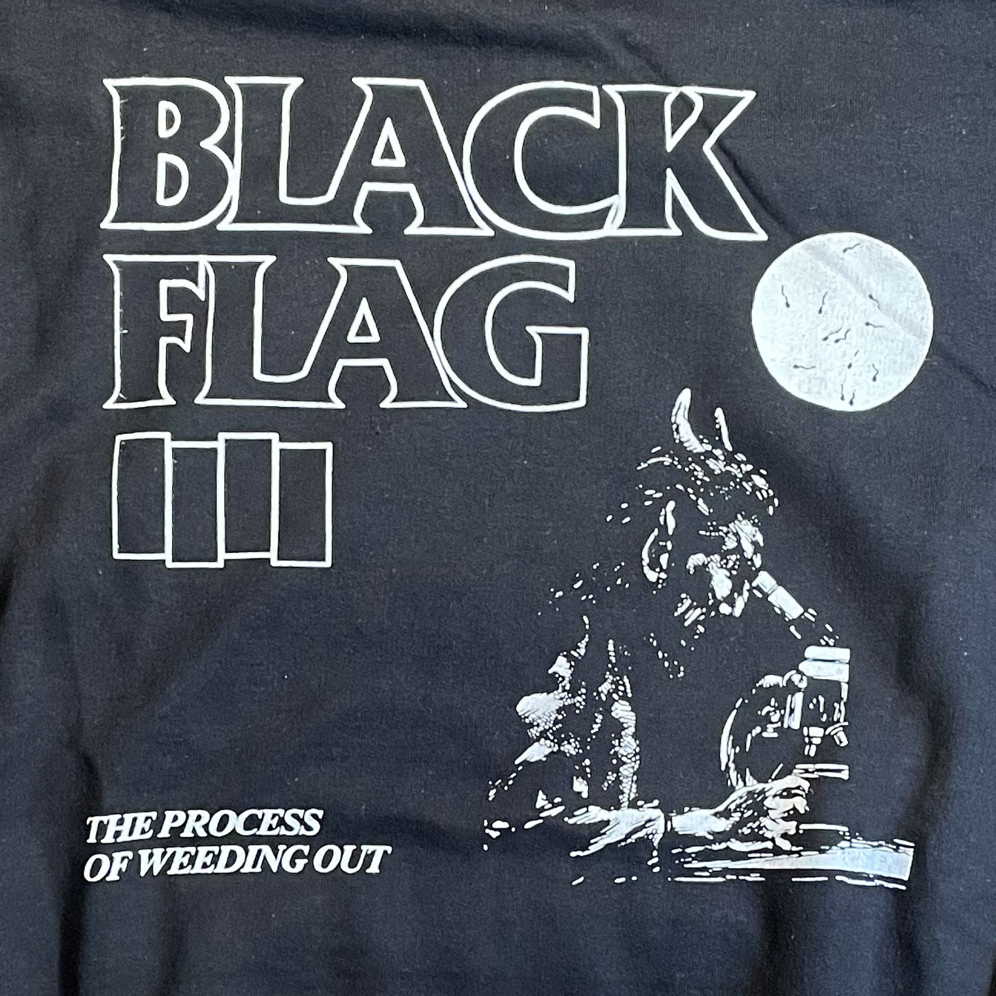 BLACK FLAG パーカー THE PROCESS OF WEEDING OUT