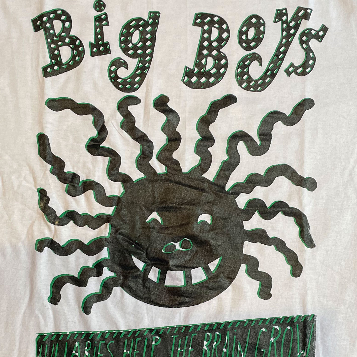 BIG BOYS Tシャツ LULLABIES HELP THE BRAIN GROW 2