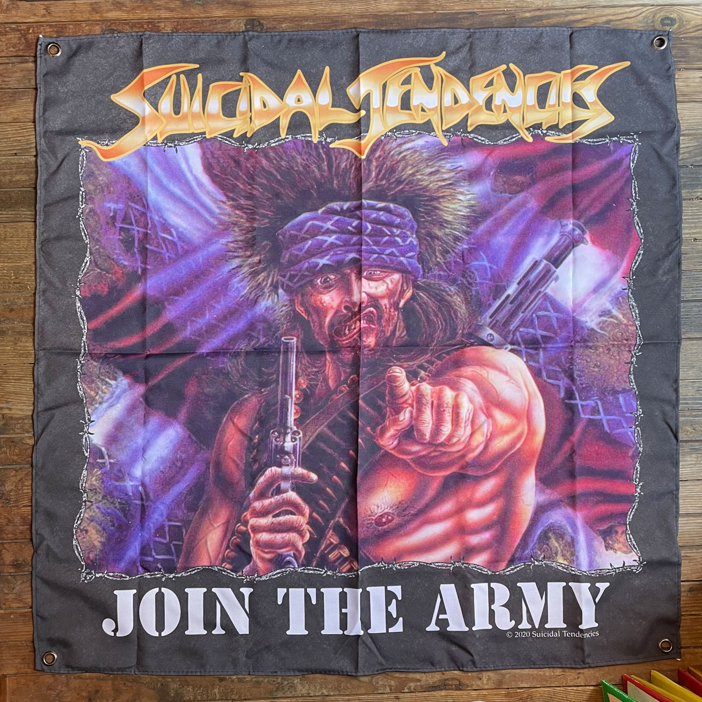 SUICIDAL TENDENCIES バナー JOIN THE ARMY