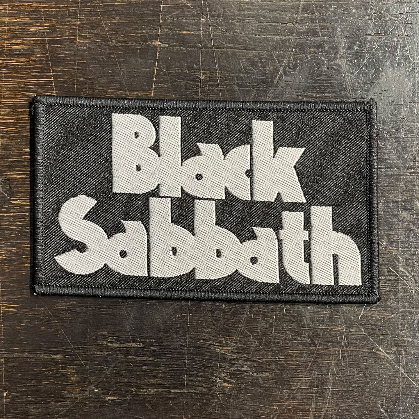 BLACK SABBATH 刺繍ワッペン LOGO2