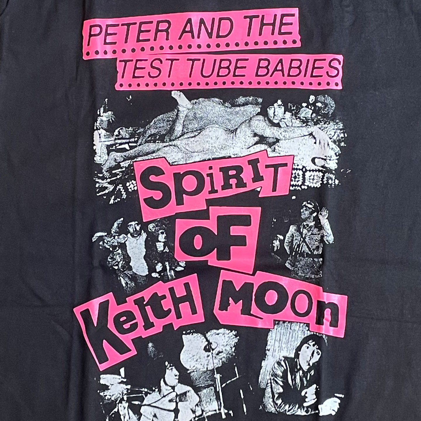 PETER AND THE TEST TUBE BABIES Tシャツ spirit of keith moon