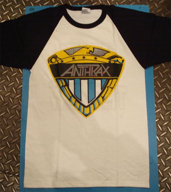 ANTHRAX ラグランTシャツ WE ARE THE LAW
