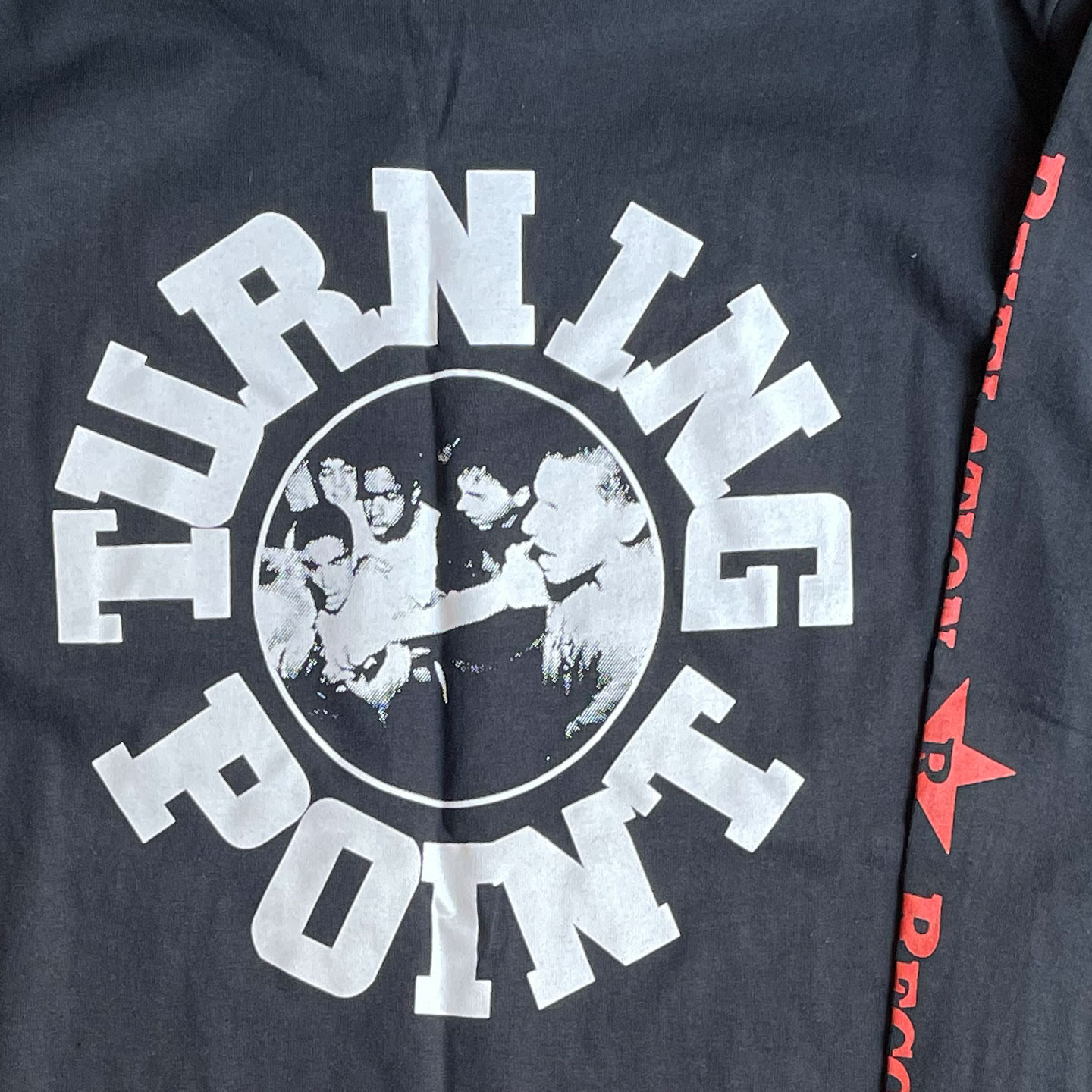 TURNING POINT ロングスリーブTシャツ BLOCK LETTERS オフィシャル！