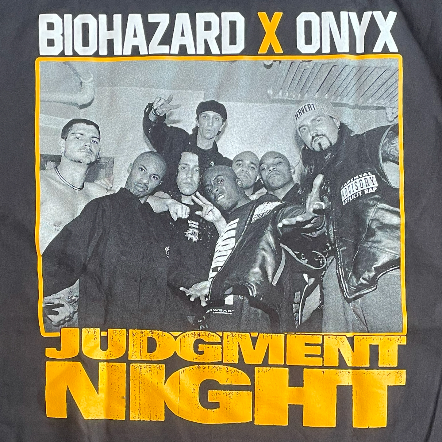 BIOHAZARD x ONYX Tシャツ JUDGEMENT NIGHT