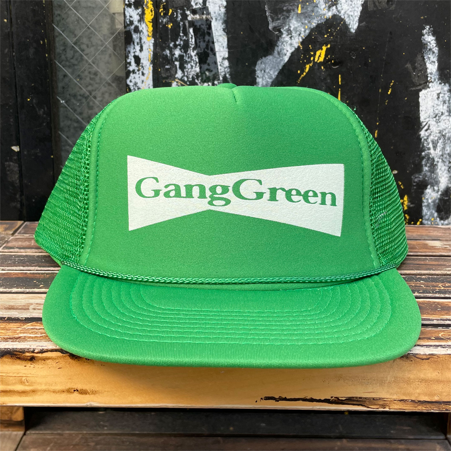GANG GREEN メッシュCAP GREEN オフィシャル