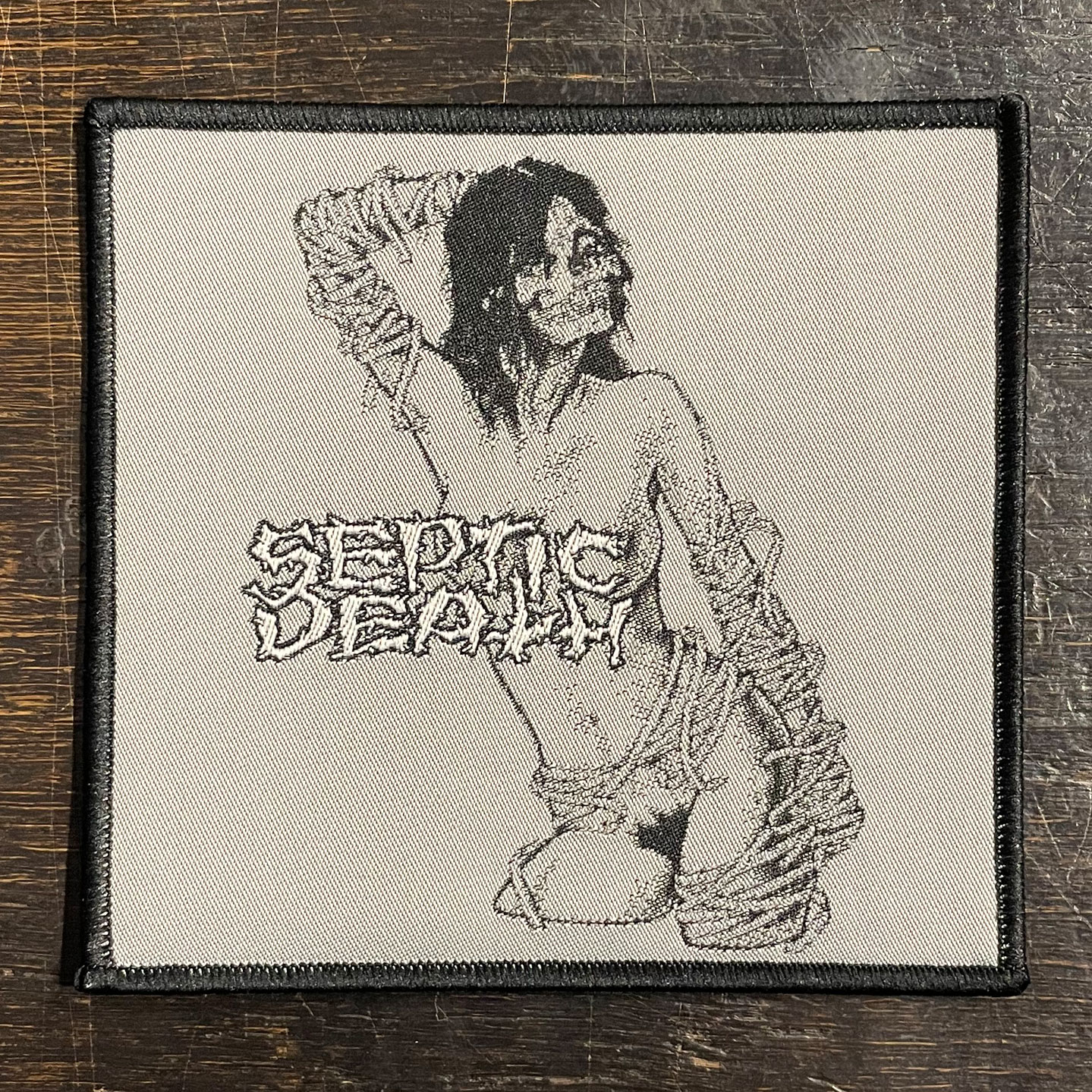 SEPTIC DEATH 刺繍ワッペン Desperate For Attention