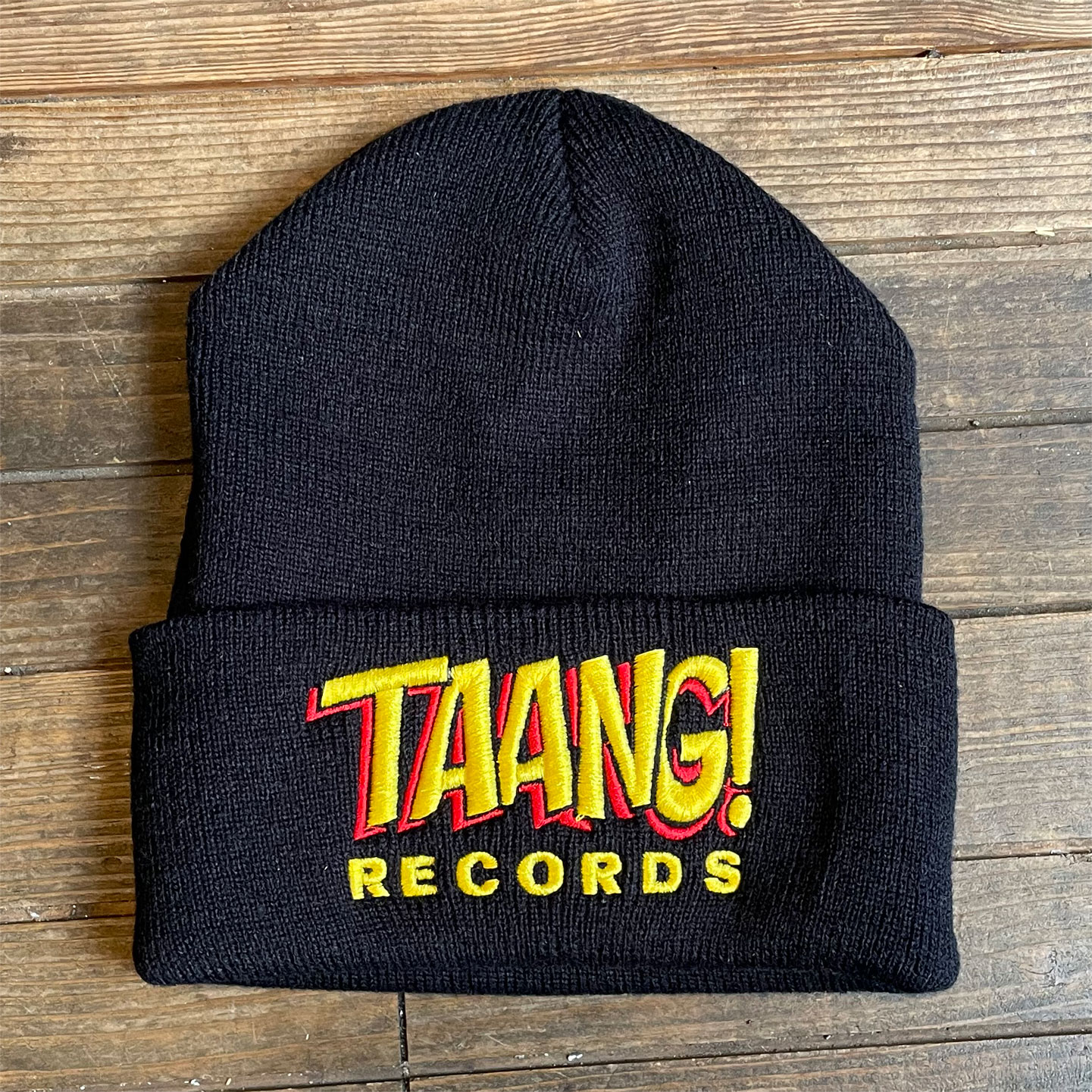 TAANG! RECORDS ニット帽 BLACK オフィシャル