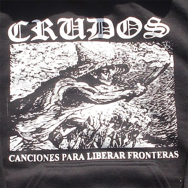 LOS CRUDOS パーカー たいまつ