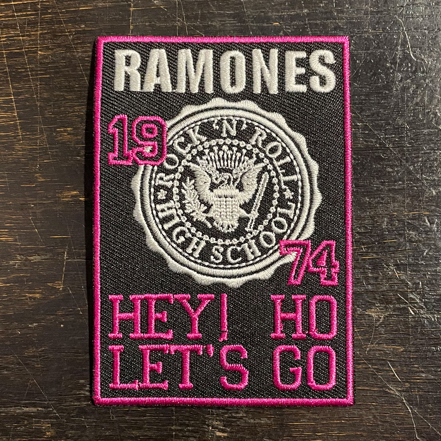 RAMONES 刺繍ワッペン 1974