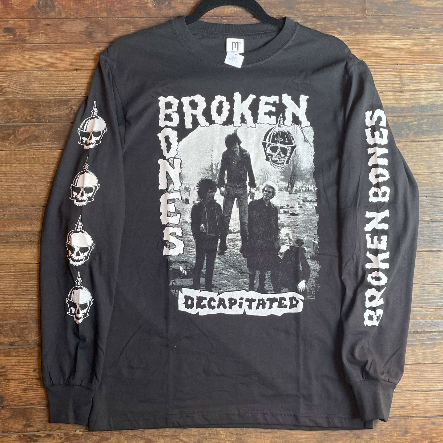 BROKEN BONES ロングスリーブTシャツ DECAPITATED