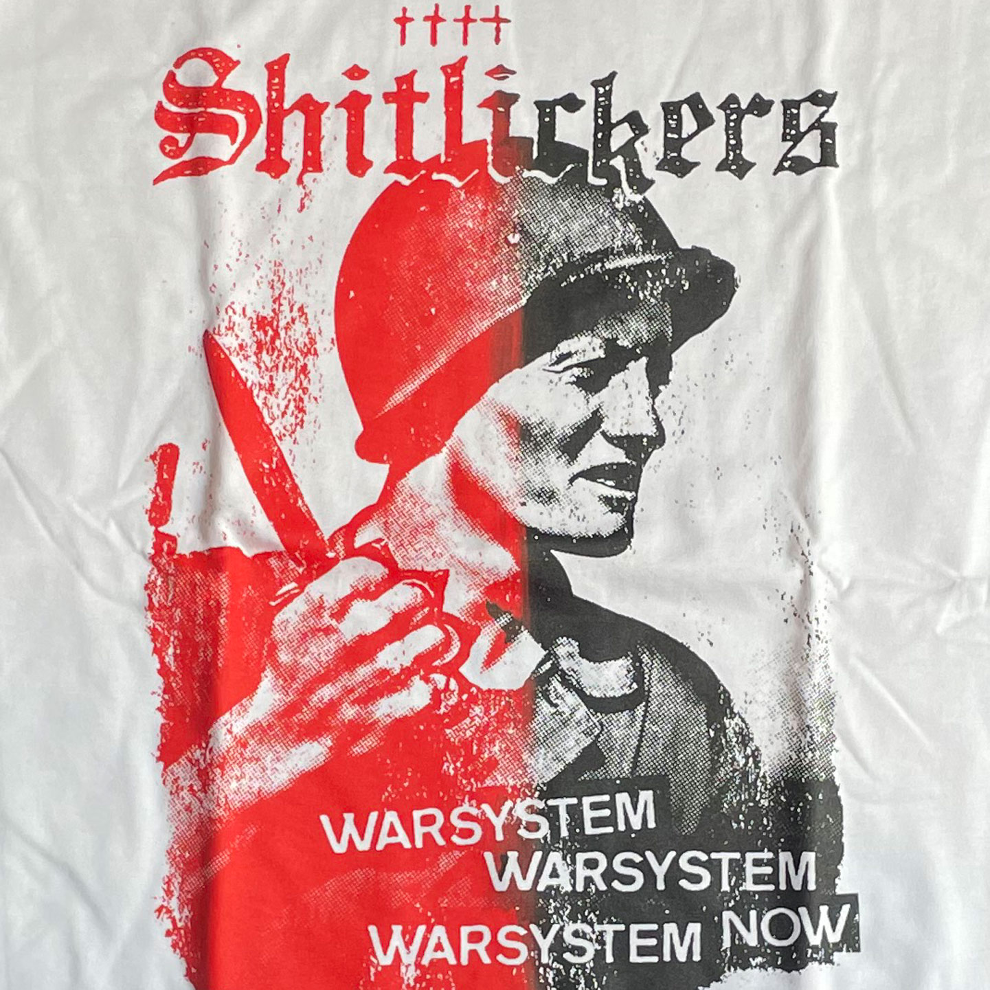SHITLICKERS Tシャツ WAR SYSTEM