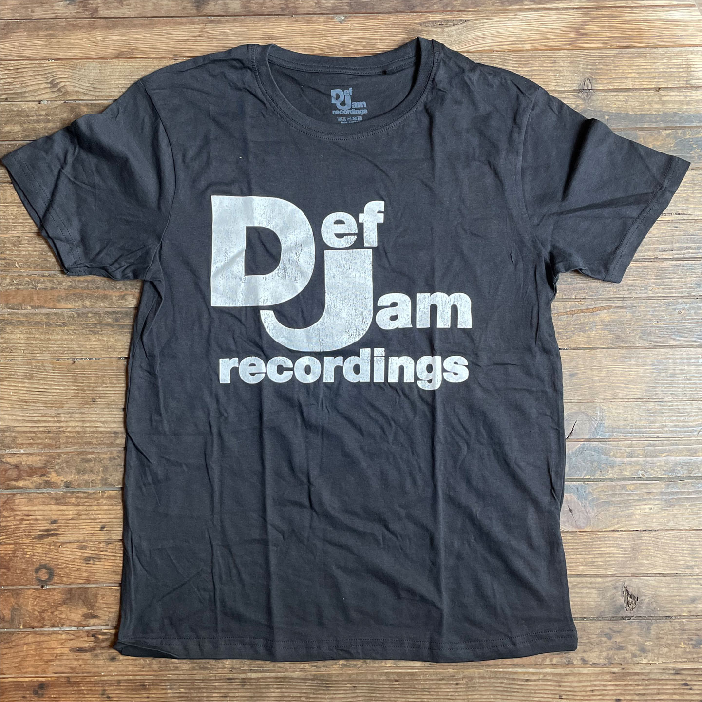 80s Def Jam recordings Printed Tee デフジャム