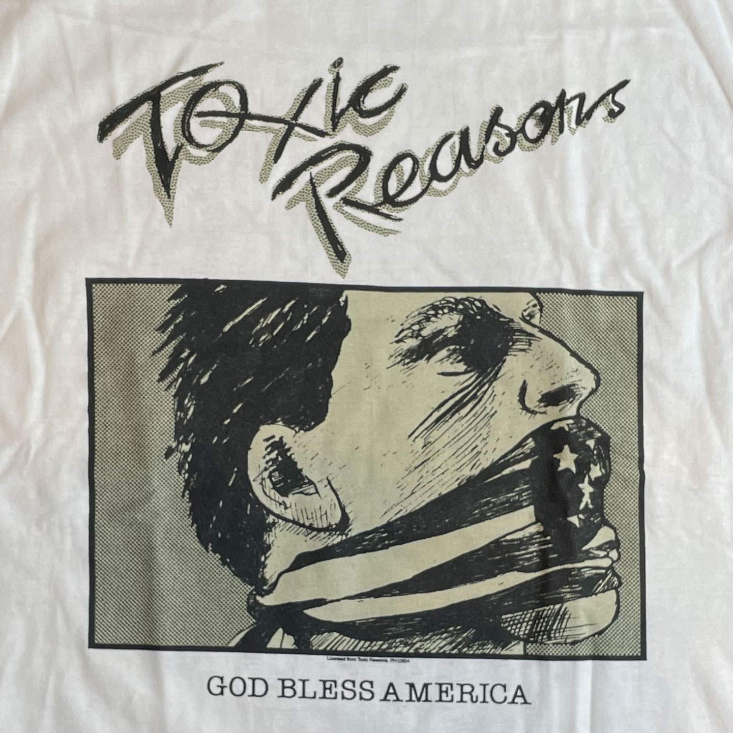 TOXIC REASONS Tシャツ God Bless America オフィシャル！